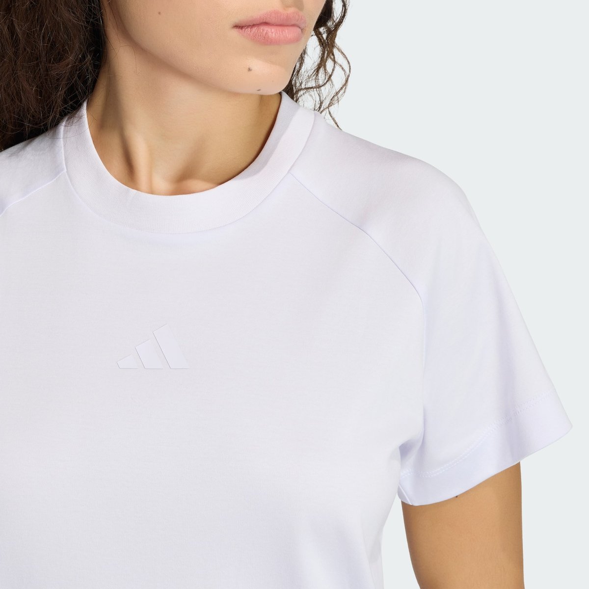 T-Shirt Soft Lux T-Shirt Soft Lux frozen purple, ADIDAS SPORTSWEAR