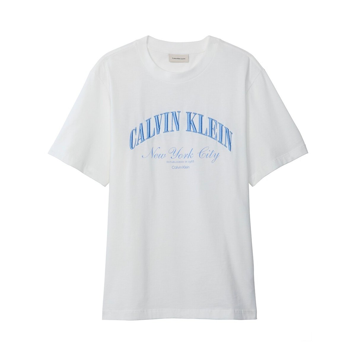 T-shirt met korte mouwen, graphic wit, CALVIN KLEIN JEANS