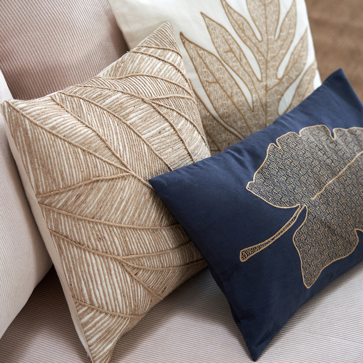 Fodera per cuscino 40x40 cm, Padang naturale , LA REDOUTE INTERIEURS