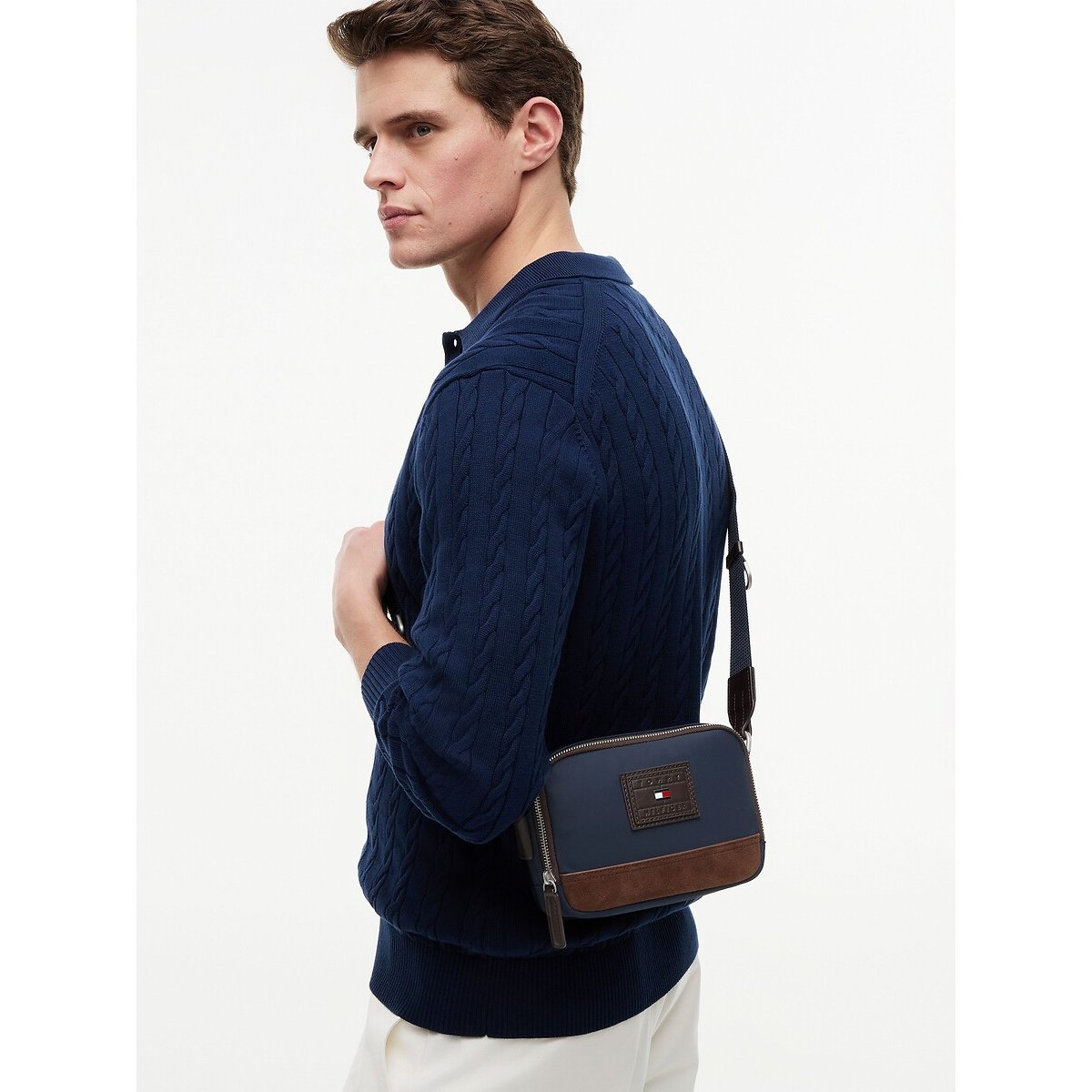 Sacoche à bandoulière, Heritage Camera Bag bleu marine, TOMMY HILFIGER