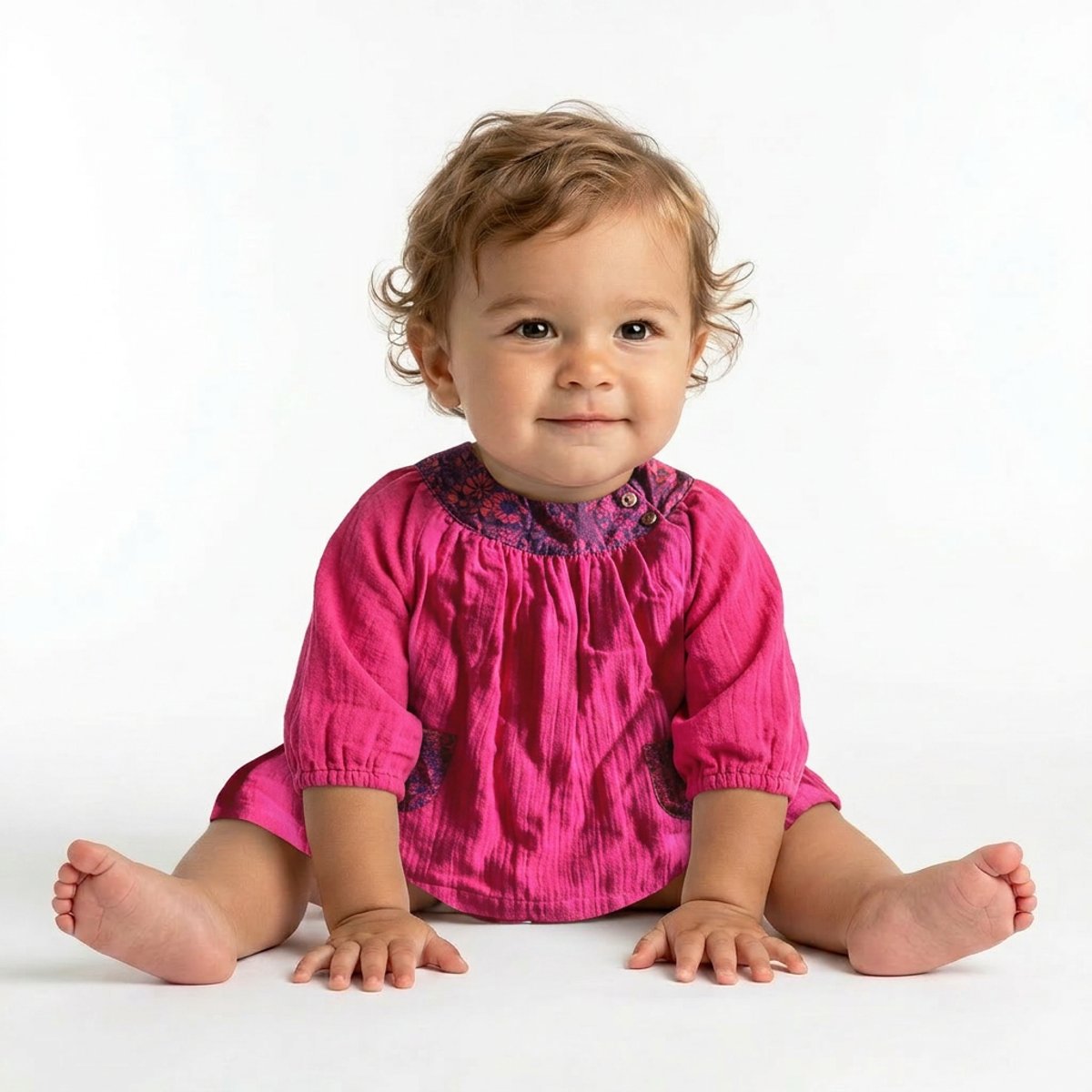 Robe bébé - Très bon état rose, BONTON