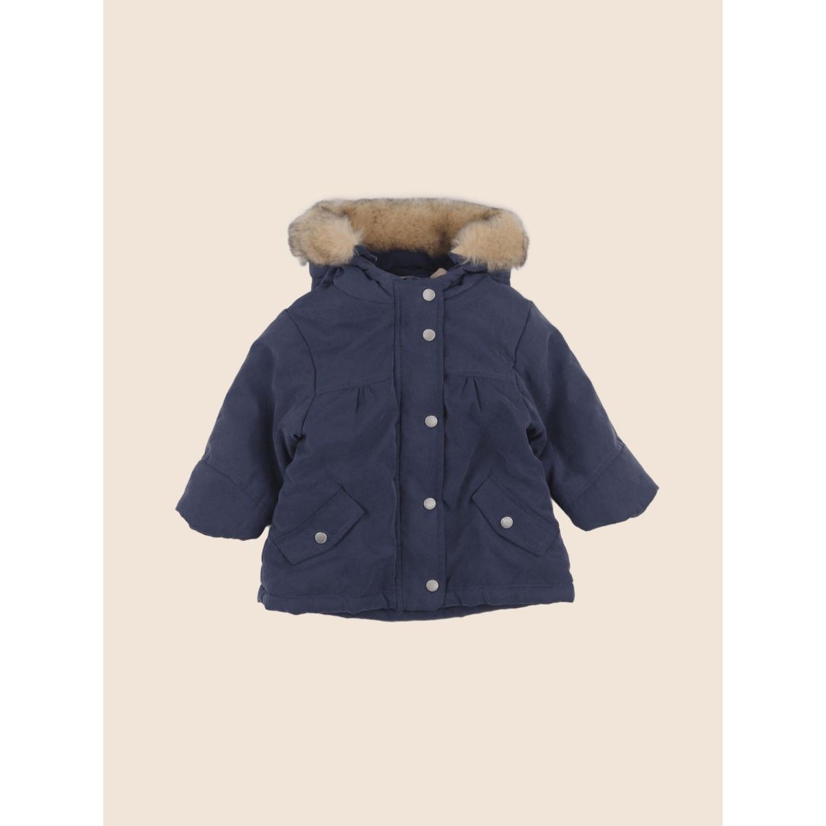 Parka - Etat satisfaisant bleu, VERTBAUDET
