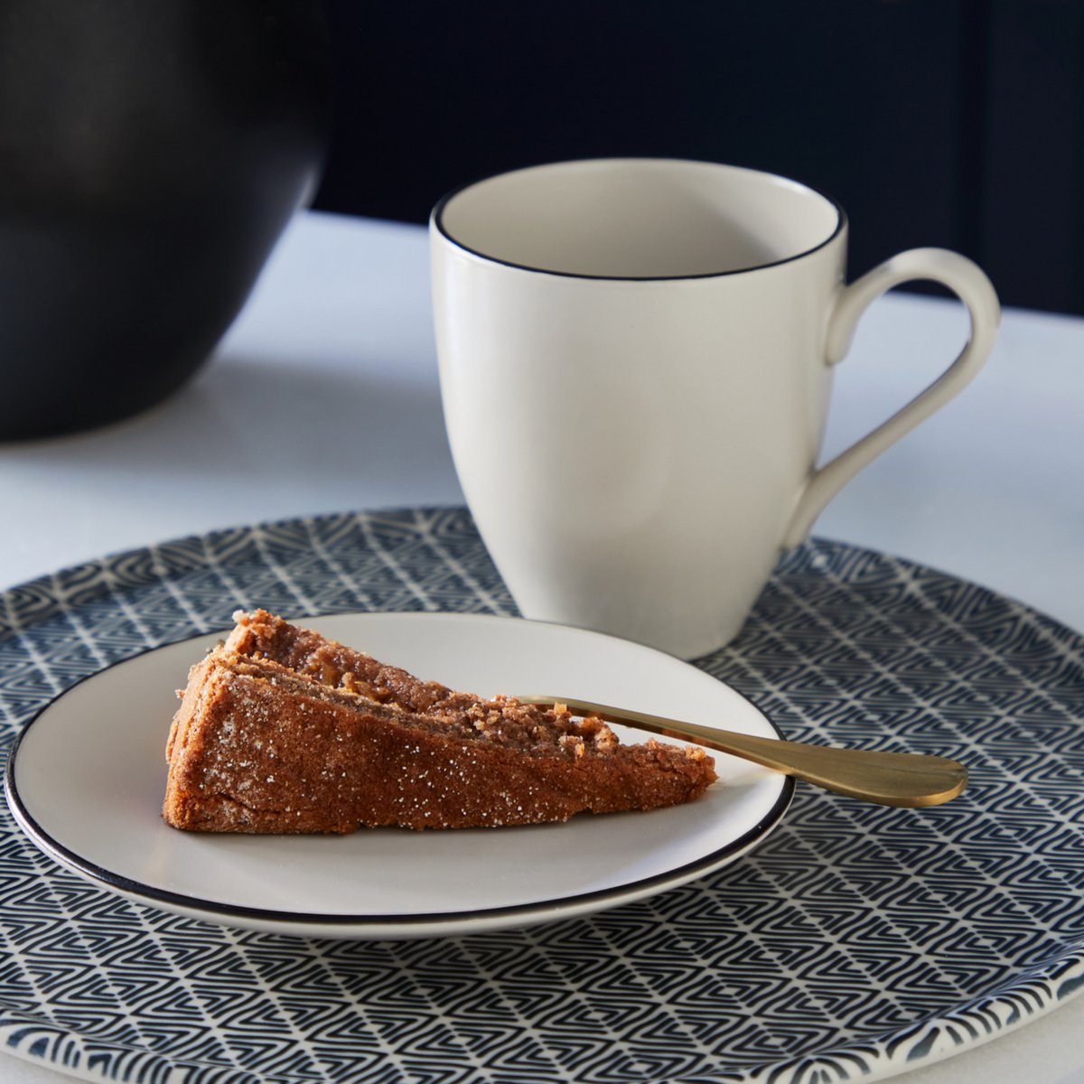 Mug Augusta natural-black, COSTA NOVA