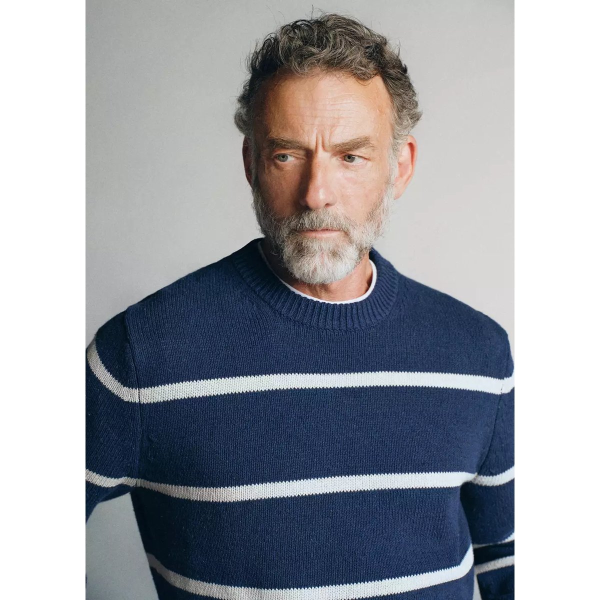 SWEATER VERA-I bleu indigo, MANGO MAN