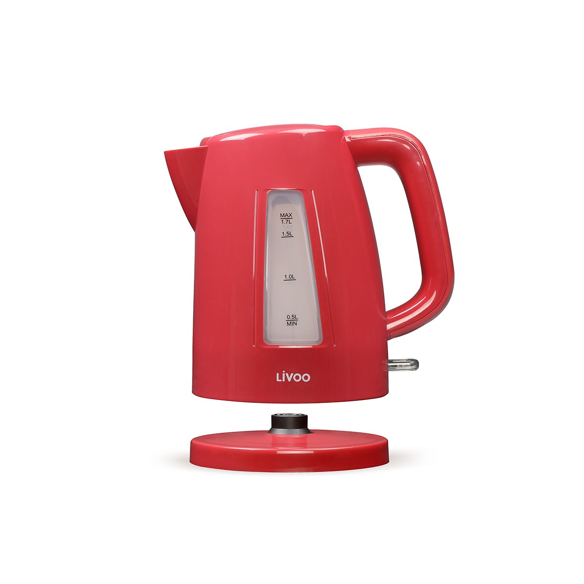 Bouilloire 1,7 L rouge chili, LIVOO