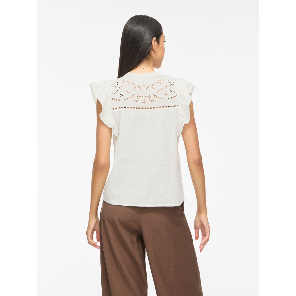 Top Sans Manches blanc - cloud dancer1, VILA