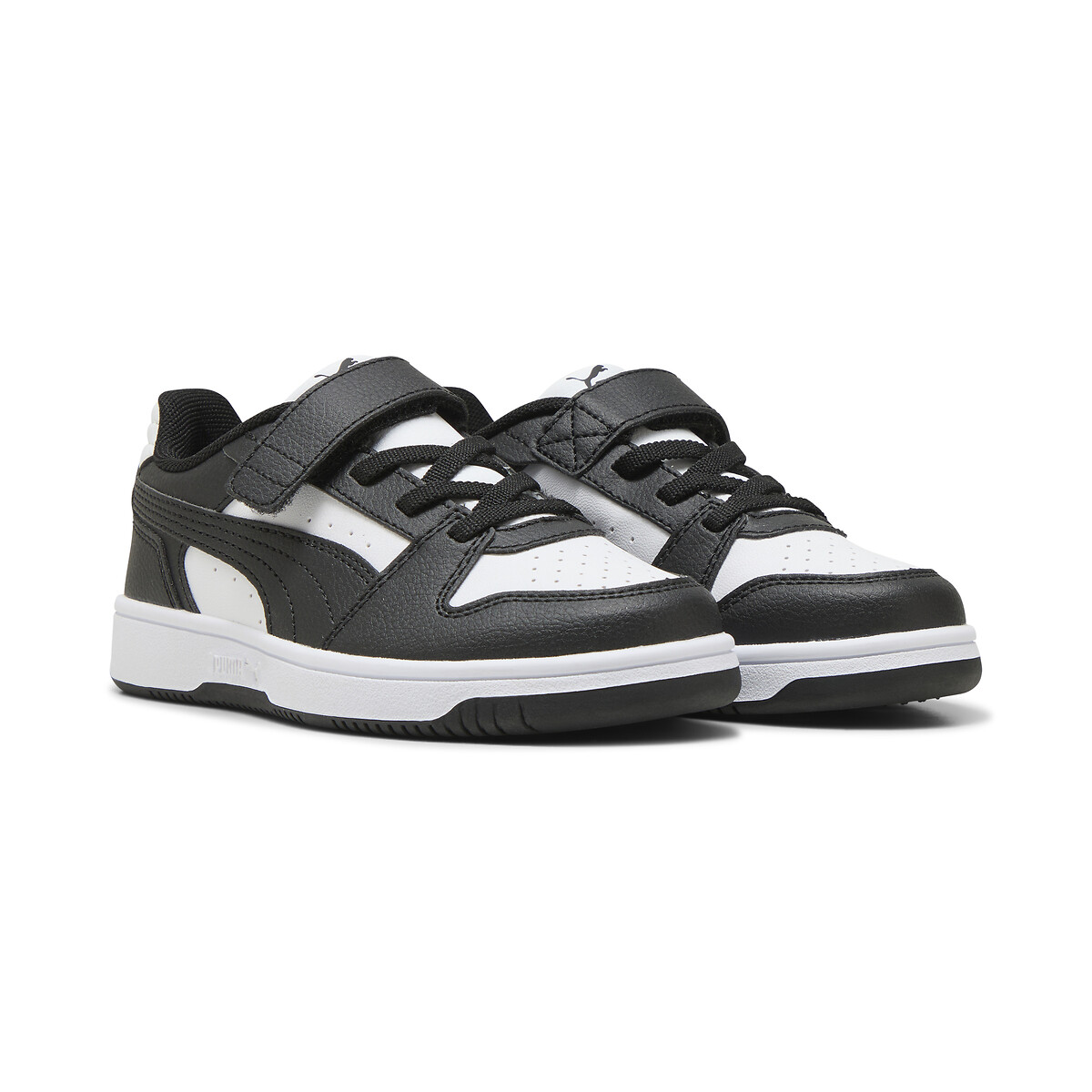 Baskets basses REBOUND SLAM LO blanc/noir, PUMA