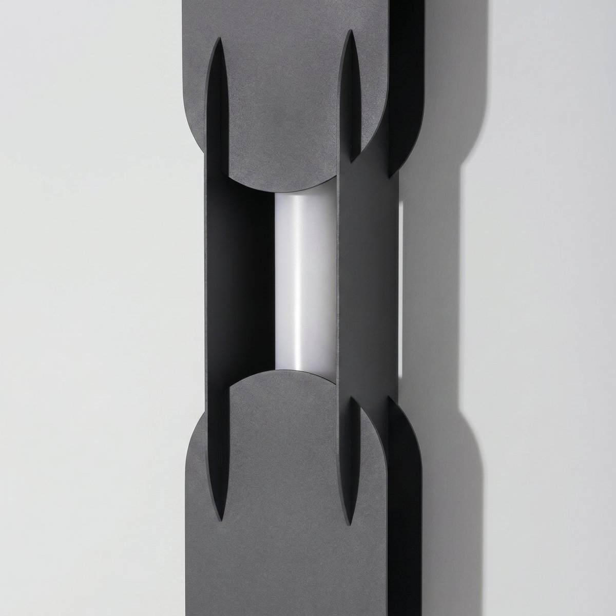 Applique murale Acier Noir LED 1 Chain noir, EDEN