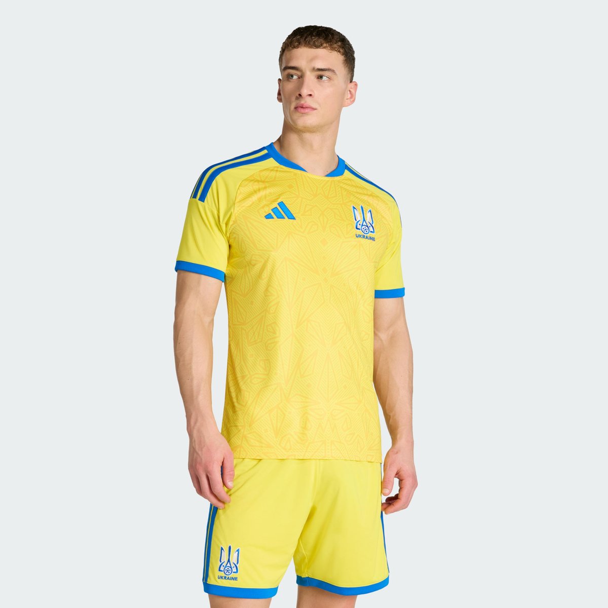 Maillot Domicile Ukraine 26 Maillot Domicile Ukraine 26 bright yellow, adidas Performance