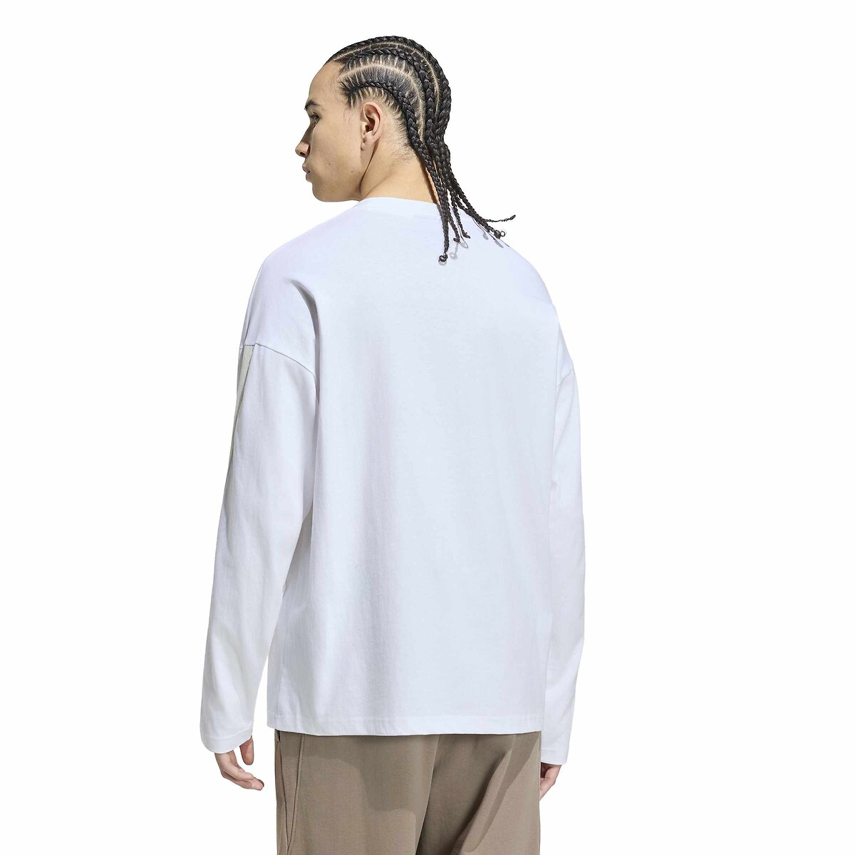 T-shirt ample, manches longues, FUTURE ICONS blanc, ADIDAS SPORTSWEAR