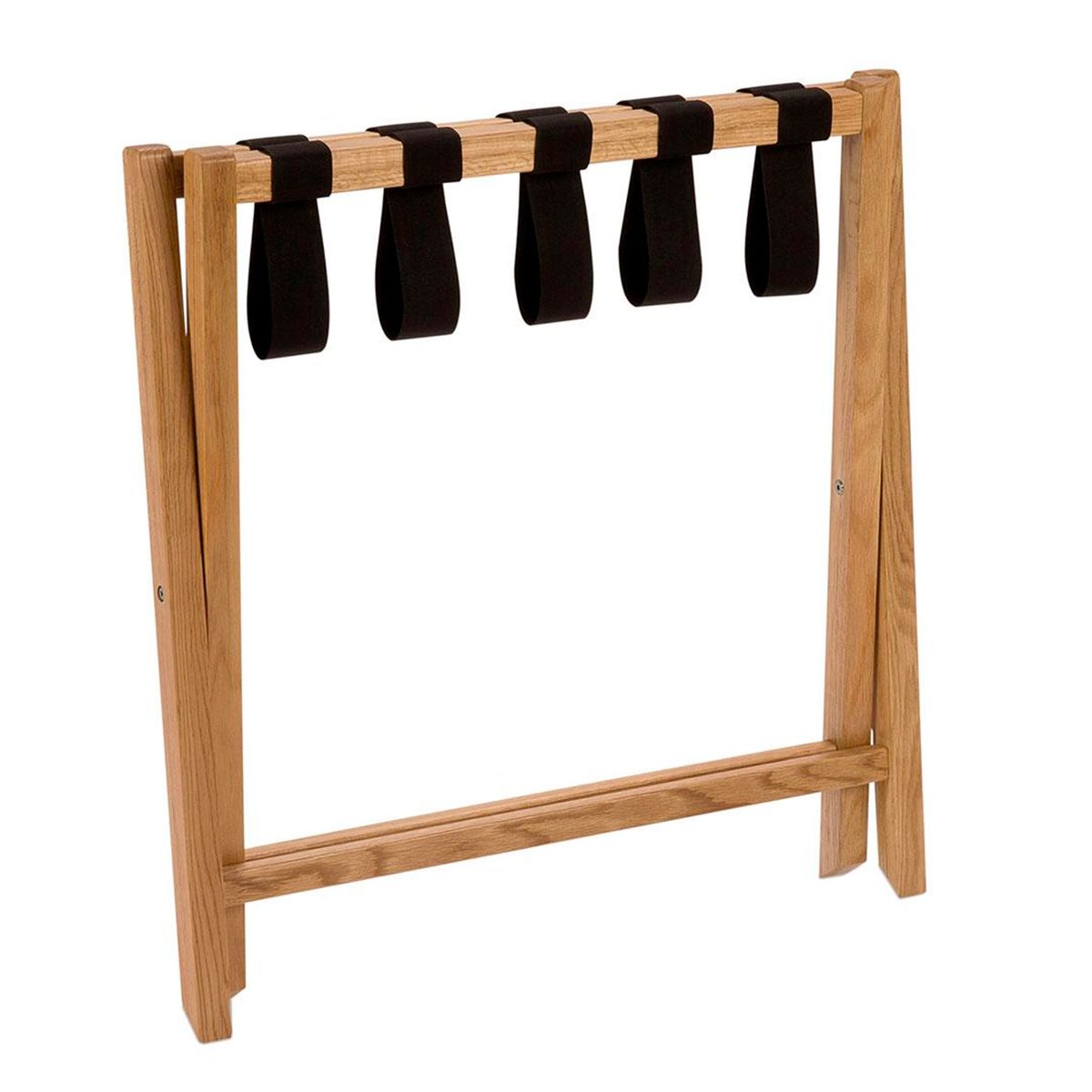 Porte-bagage en bois de chêne pliable 68X44X58CM bois, WADIGA