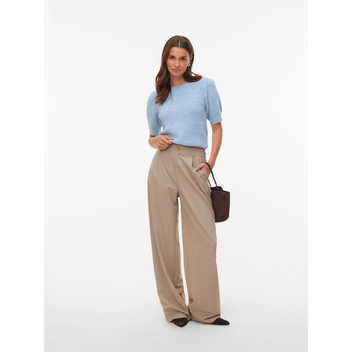 Pull En Maille brunnera blue, VERO MODA