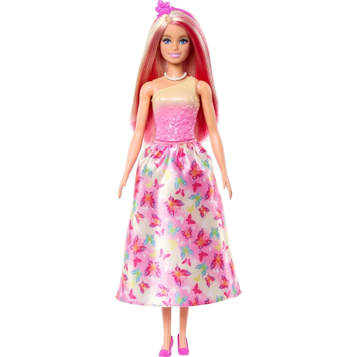 Poupées sirènes avec cheveux fantaisie rose, MATTEL