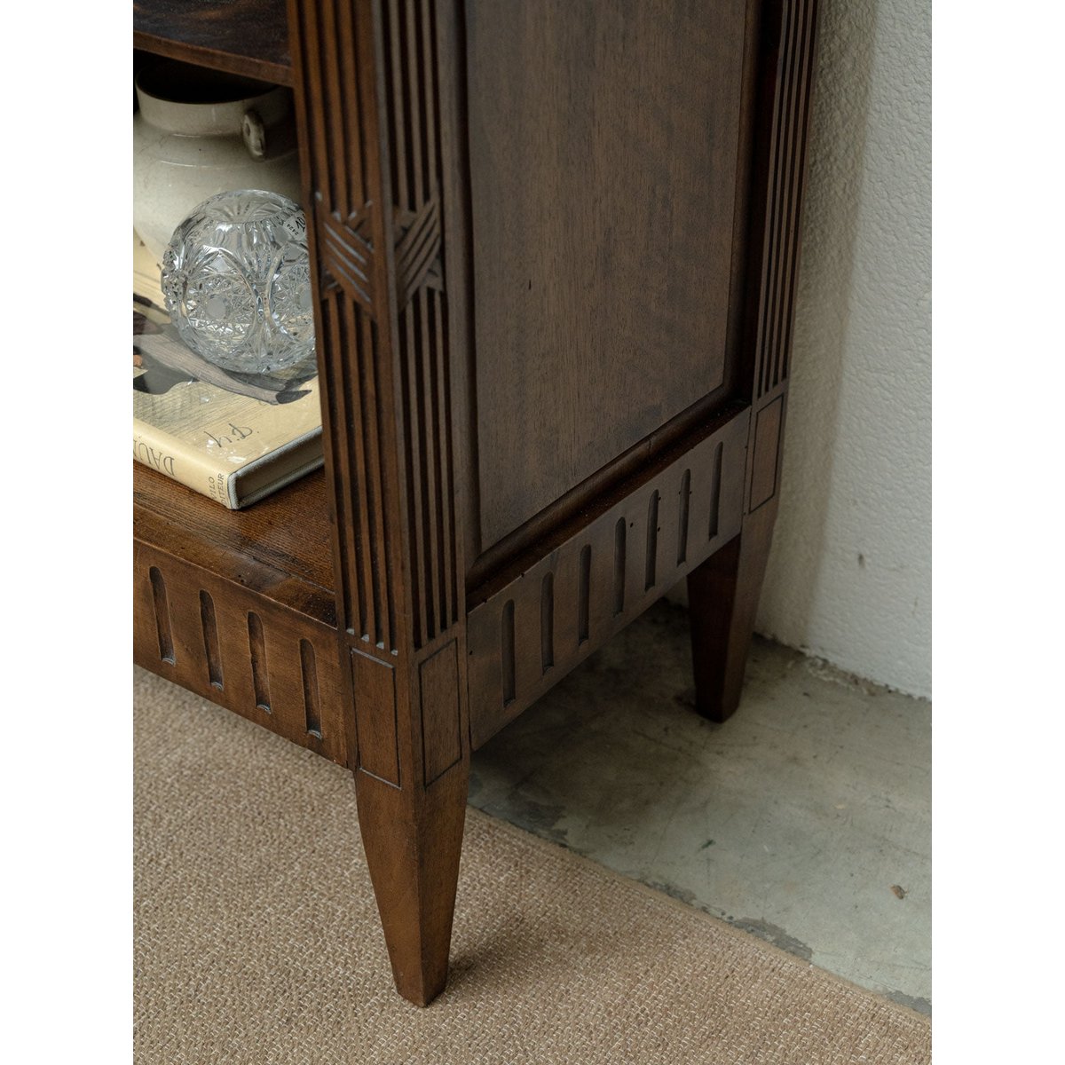 Étagère en bois Gaëlle N°894 - Bon état bois foncé, DEBONGOUT