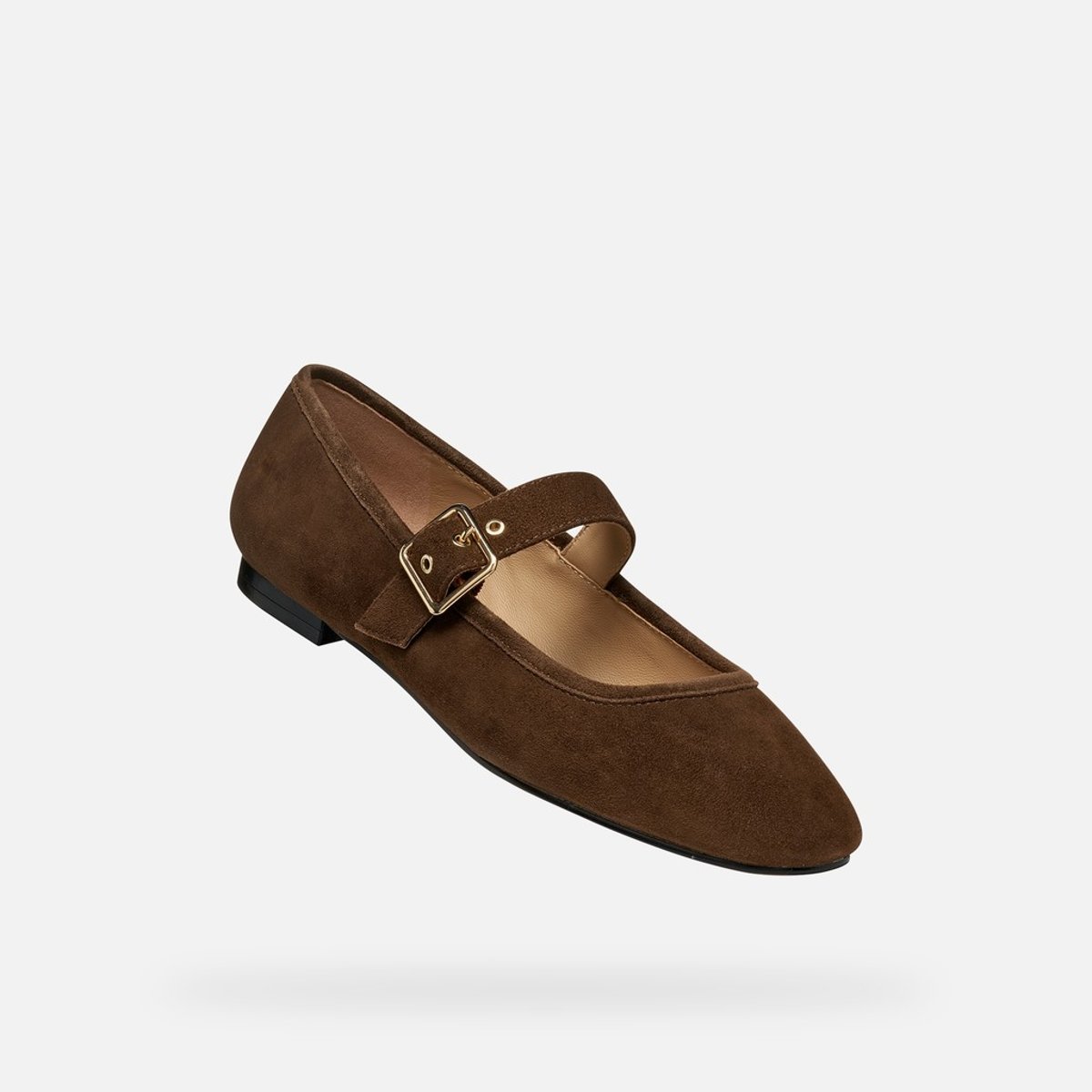 Ballerines D AZLEA marron foncé, GEOX