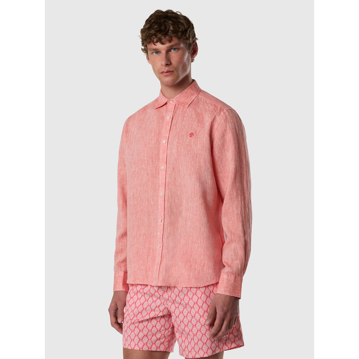 Chemise en lin à manches longues grenadine, NORTH SAILS