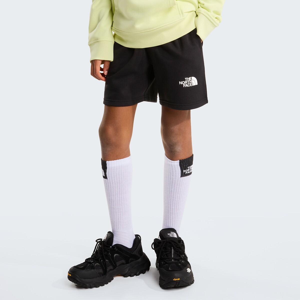 Short en molleton, TEEN SIMPLE DOME noir, THE NORTH FACE