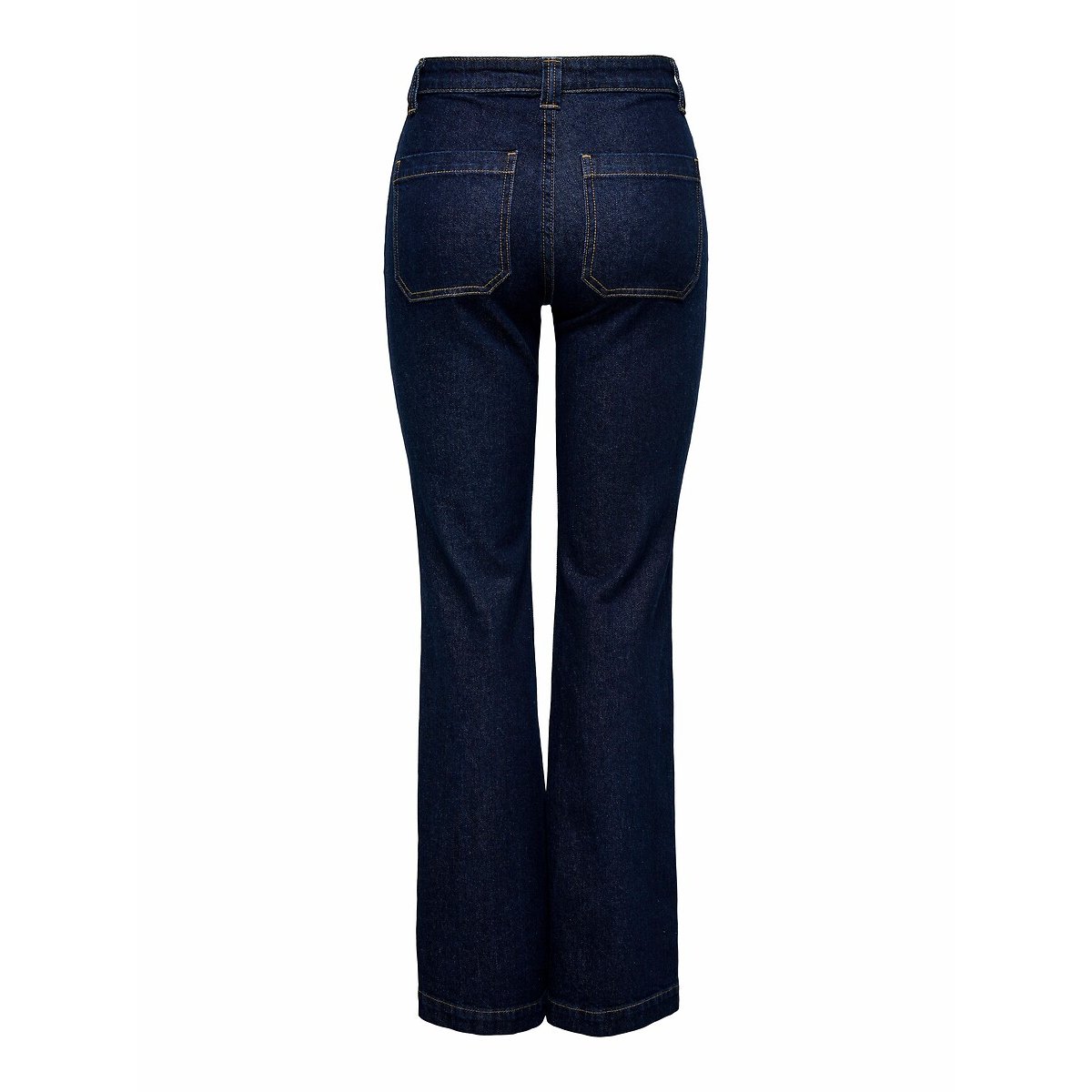High Waist Flared Jeans untreated denim, ONLY