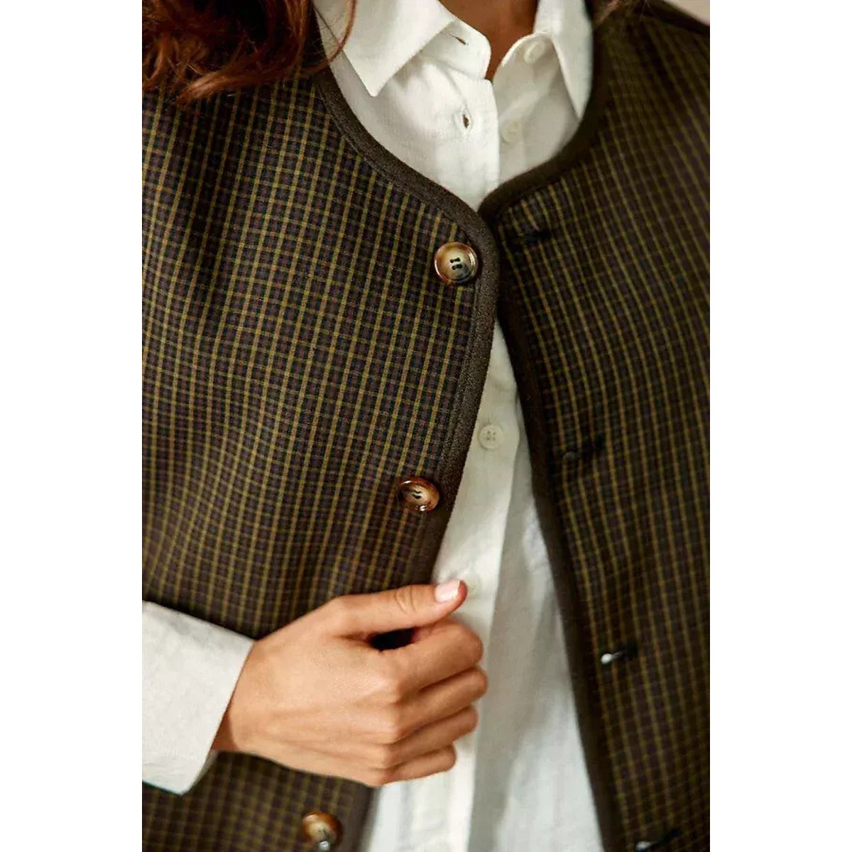 Veste sans manches, réversible, VINKO marron, LA PETITE ETOILE