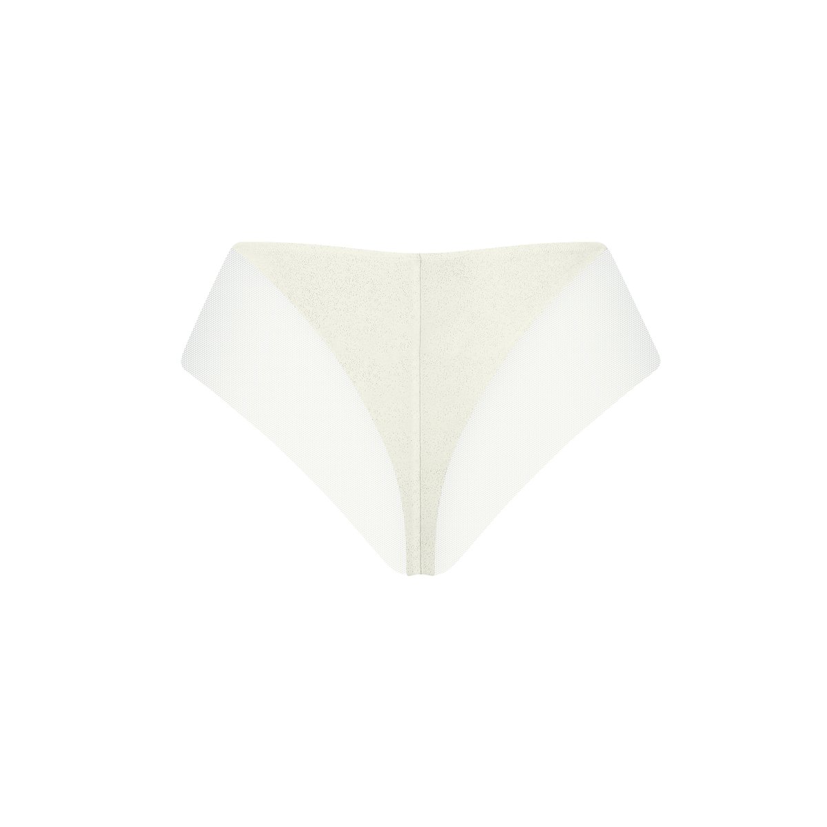 Culotte slip italien SHINY SECRET Mariage ivoire, LISCA