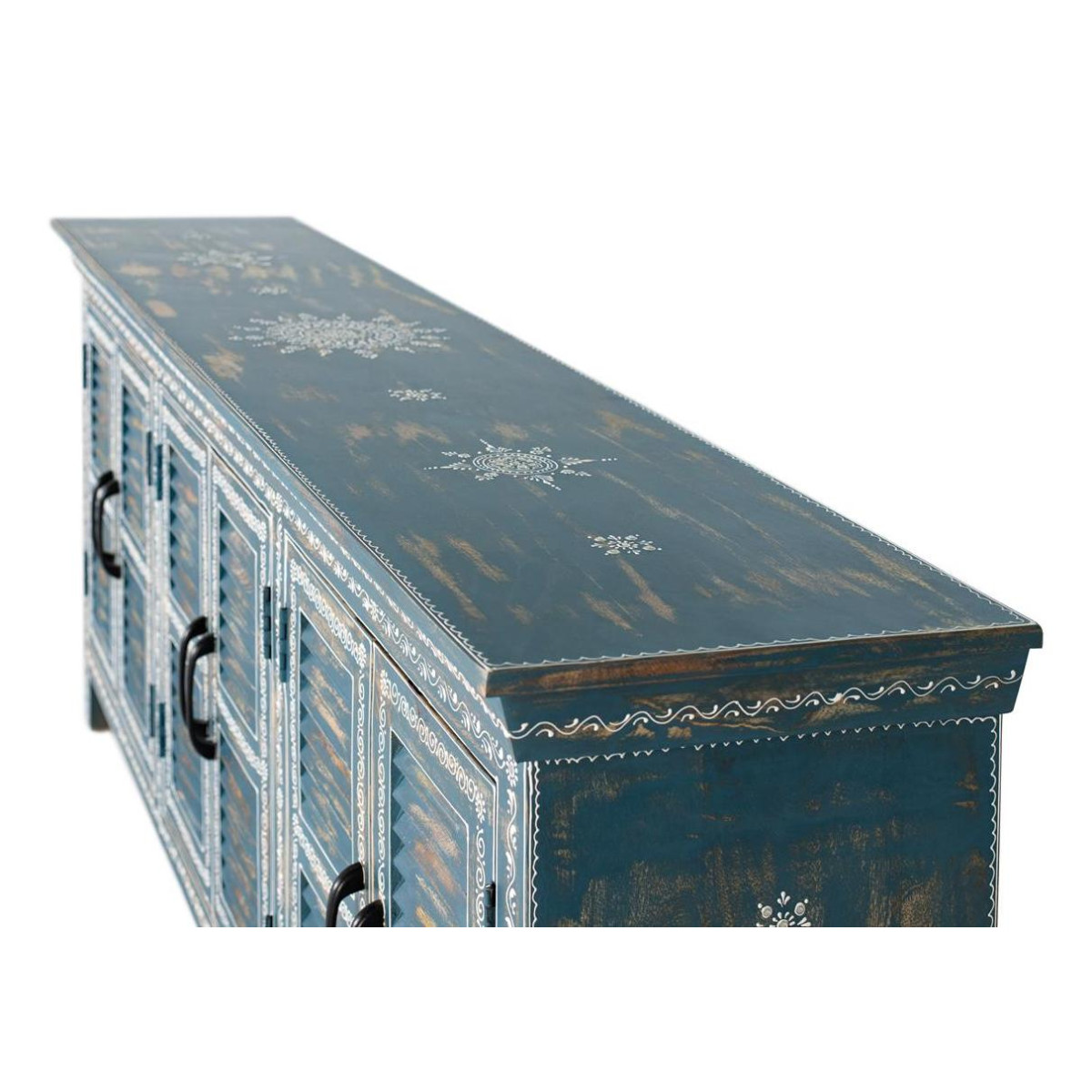 Buffet bleu, DECORATION D’AUTREFOIS