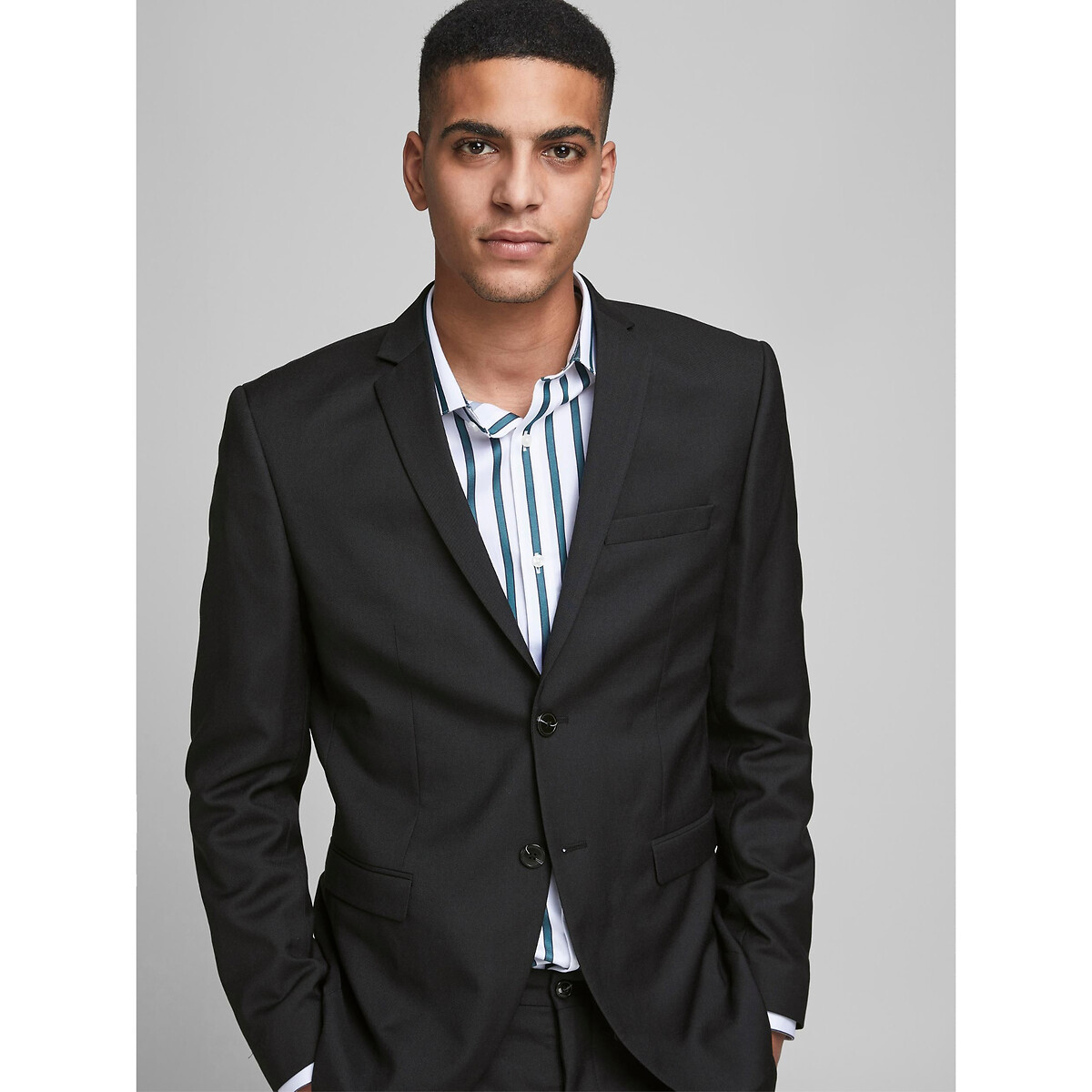 Completo da abito due pezzi Jprsolaris nero , JACK & JONES