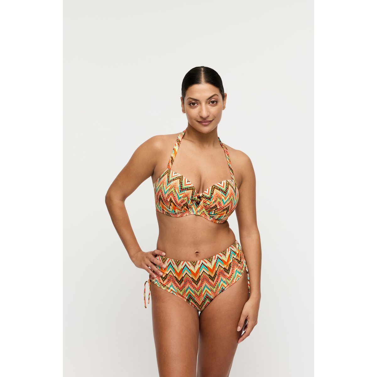 Slip taille haute ficelles TUBOU multicolor - ikat summer, PRIMADONNA
