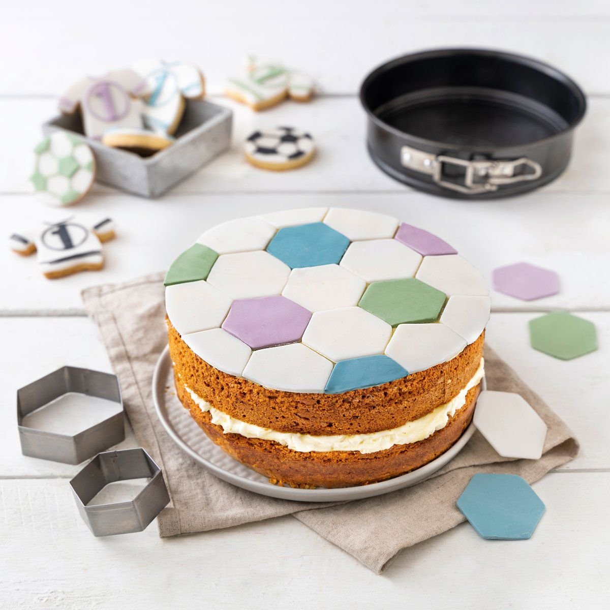 Set de 3 mini moules noir, ZENKER
