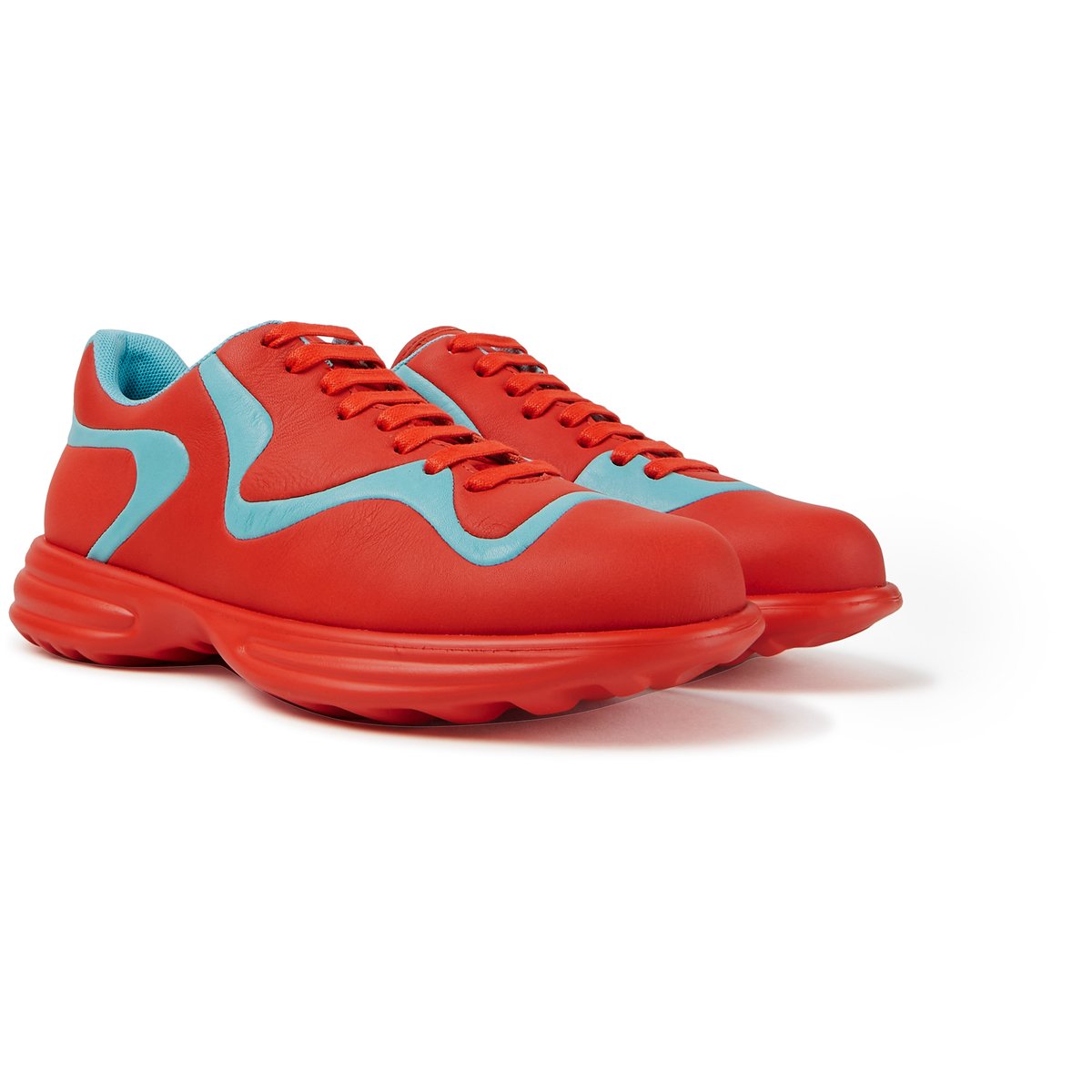 Baskets Cuir Tws rouge, CAMPER