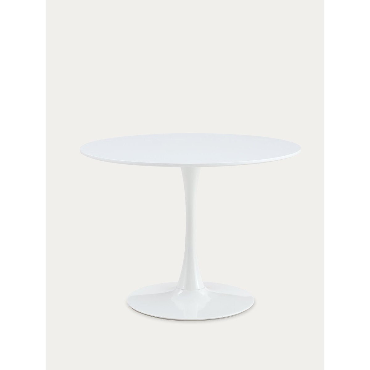 Table à manger Métal - DAYA blanc, KENAY