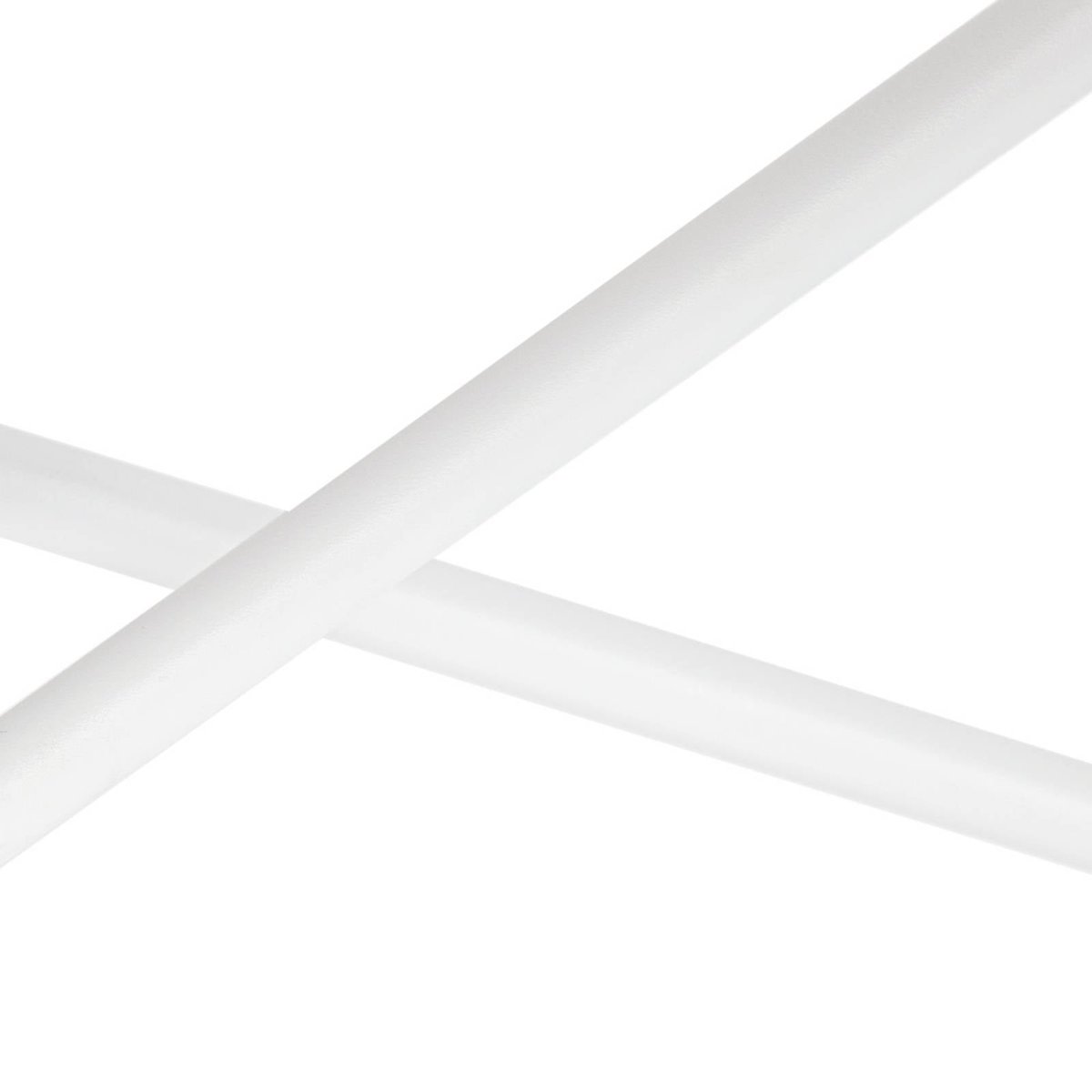Plafonnier en métal moderne, Marilou blanc, LINDBY