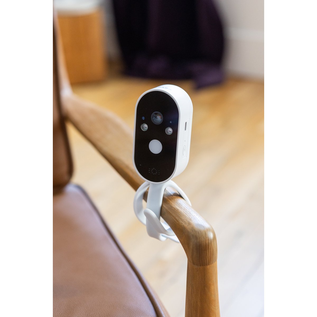 Caméra ZEN TRAVEL + tripod pour écoute bébé blanc, BEABA