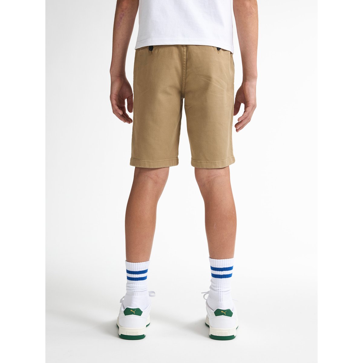 Short chino avec cordon de serrage marco jaune cappuccino, PETROL INDUSTRIES