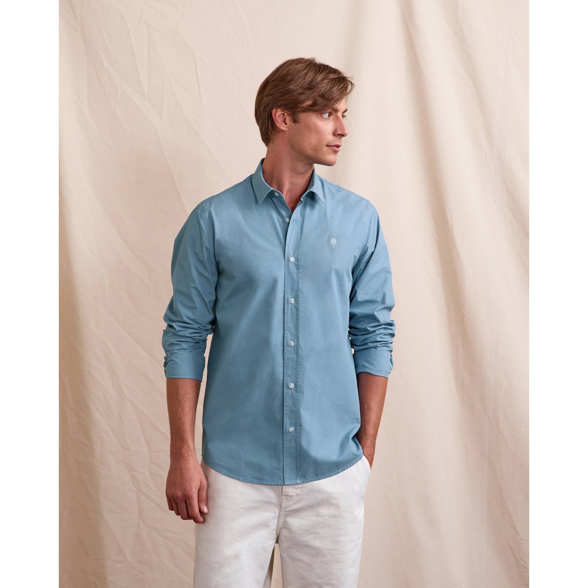 Chemise IRATY bleu moyen, FAGUO