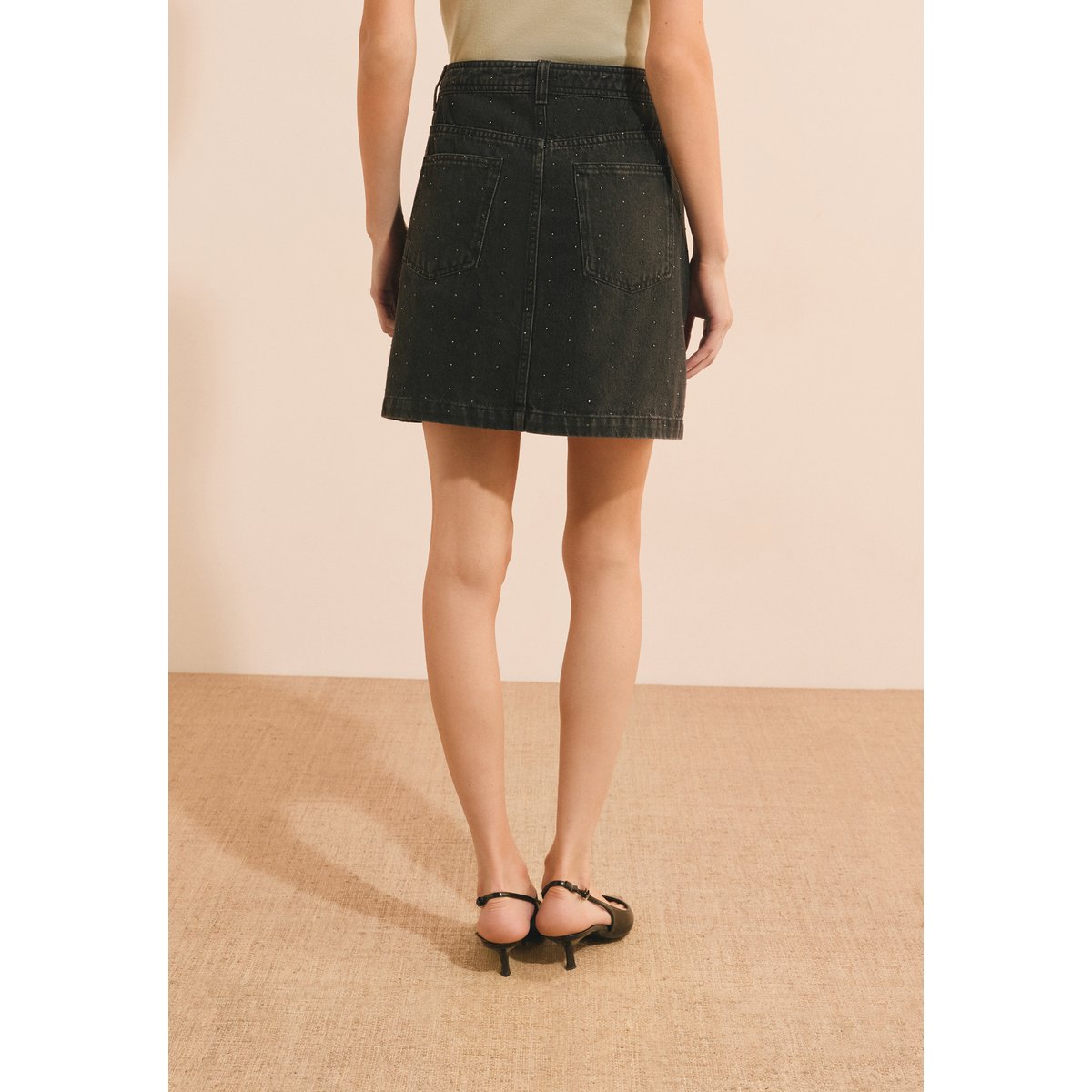 ETAM JUPE JOY GD - JUPE anthracite, ETAM
