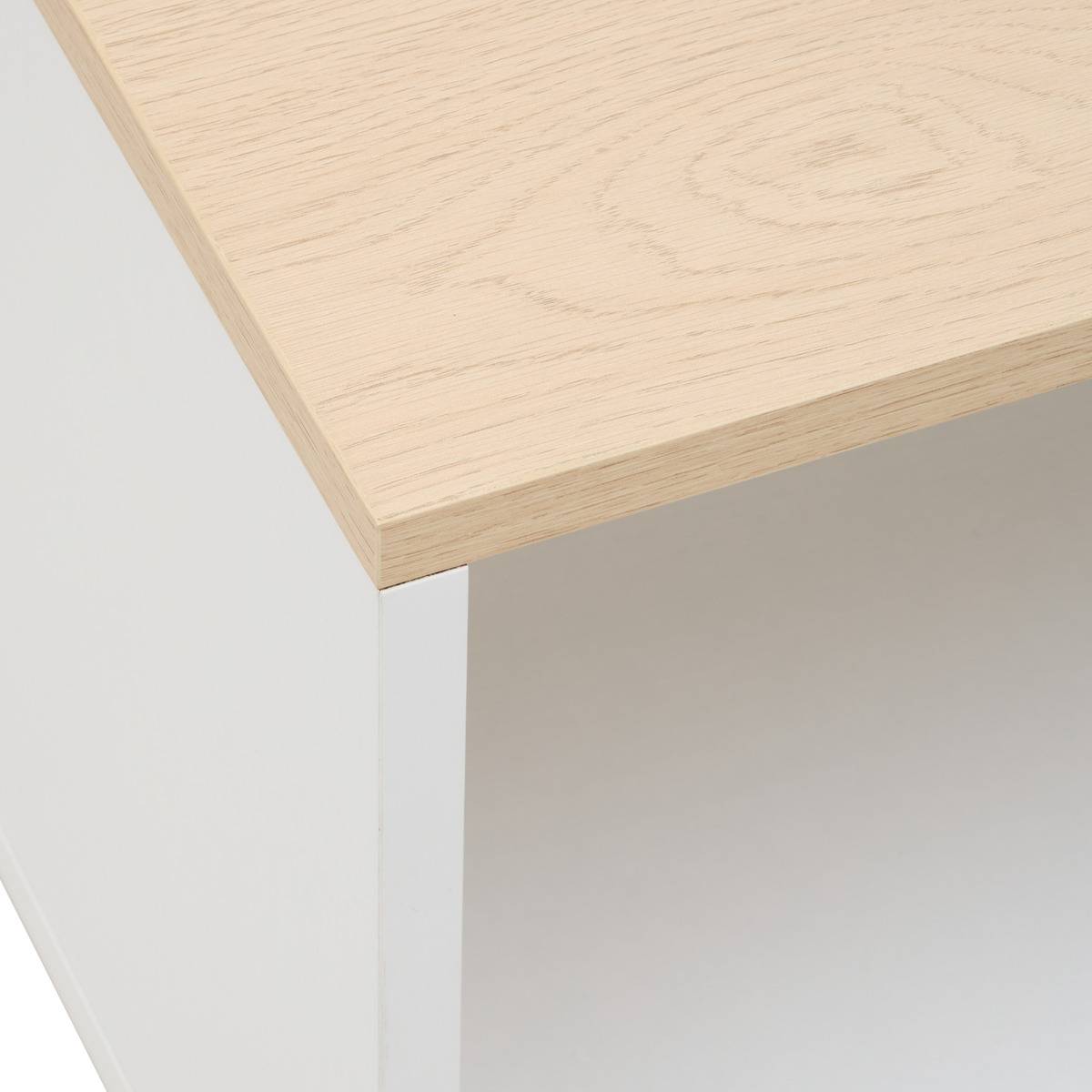 Table basse rectangulaire LUMA blanc, 5FIVE SIMPLY SMART