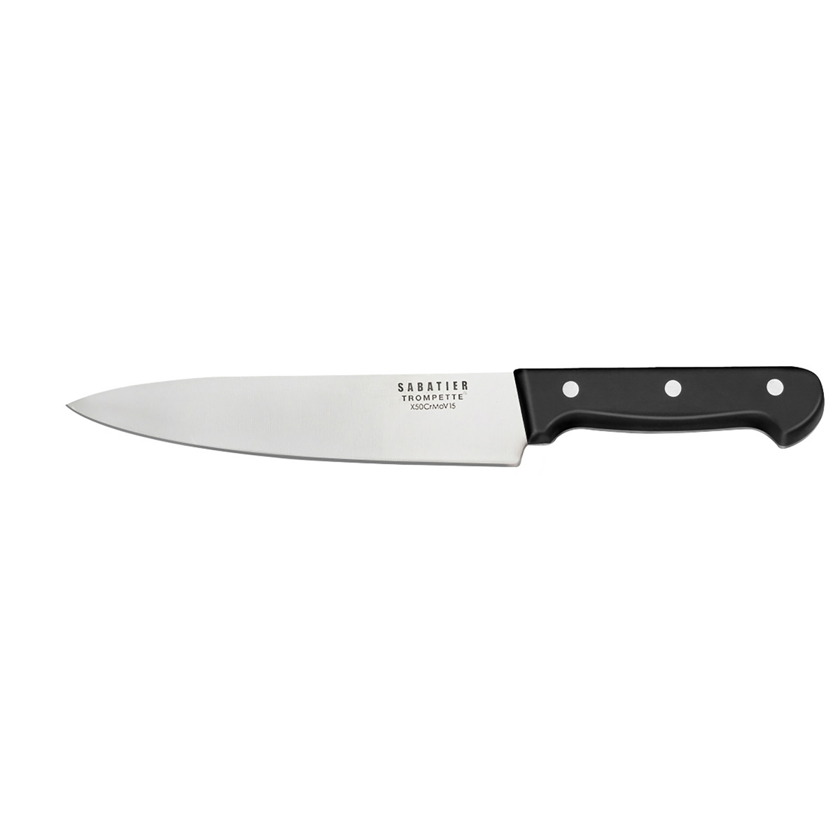 Couteau de chef 20cm - UNIVERSAL noir, SABATIER TROMPETTE