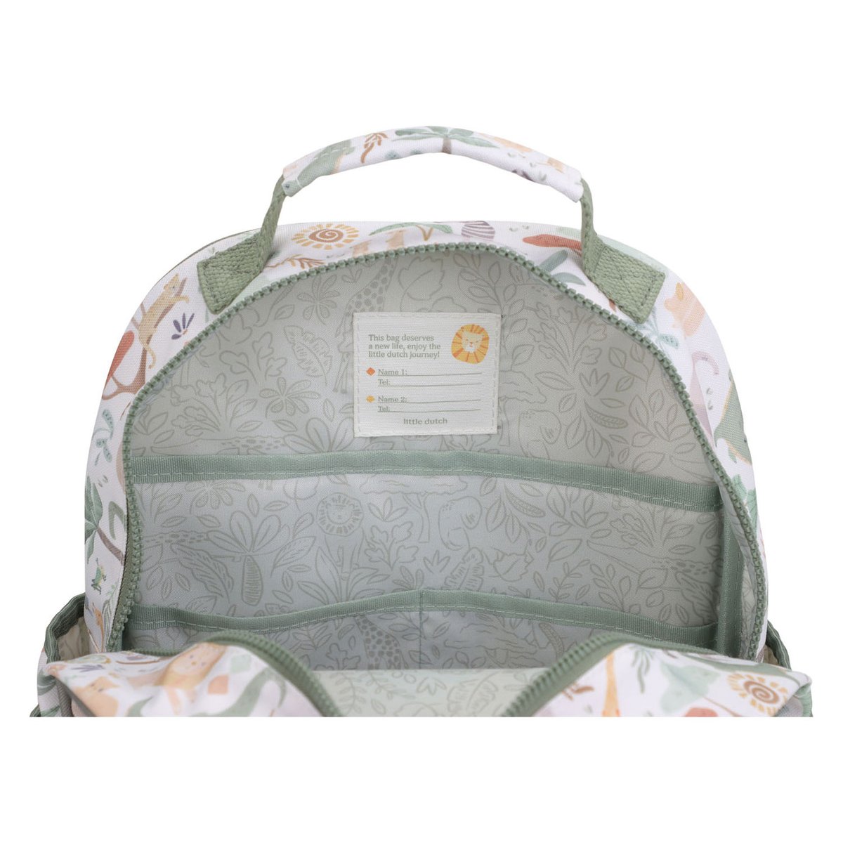 Sac à dos enfant multicolore, LITTLE DUTCH