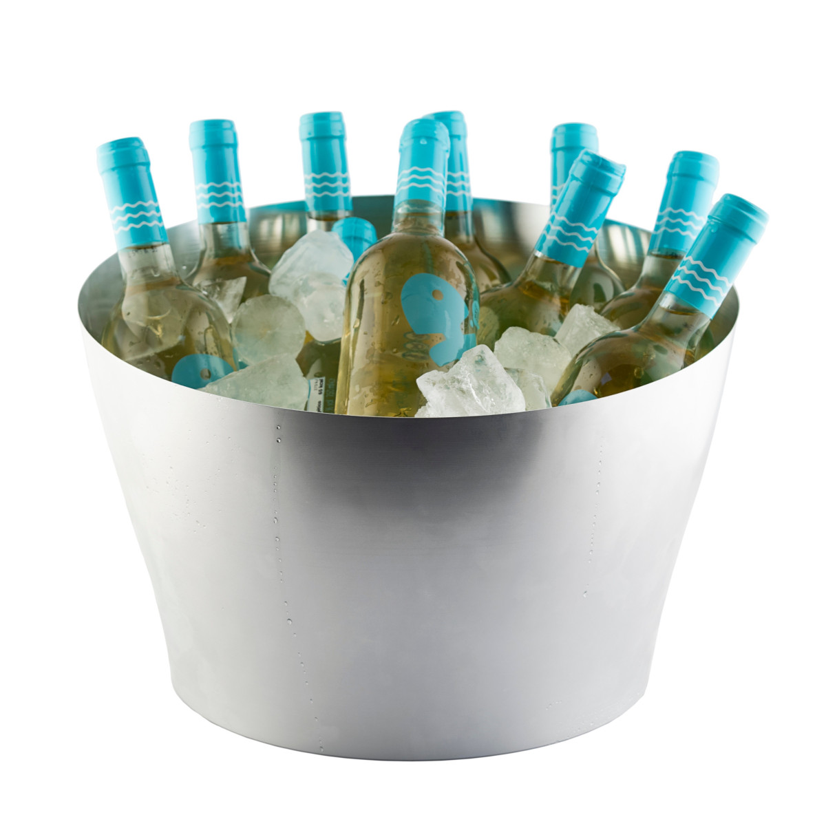 Seau à glace en métal 10 bouteilles (20L) - Alloy couleur unique, KOALA