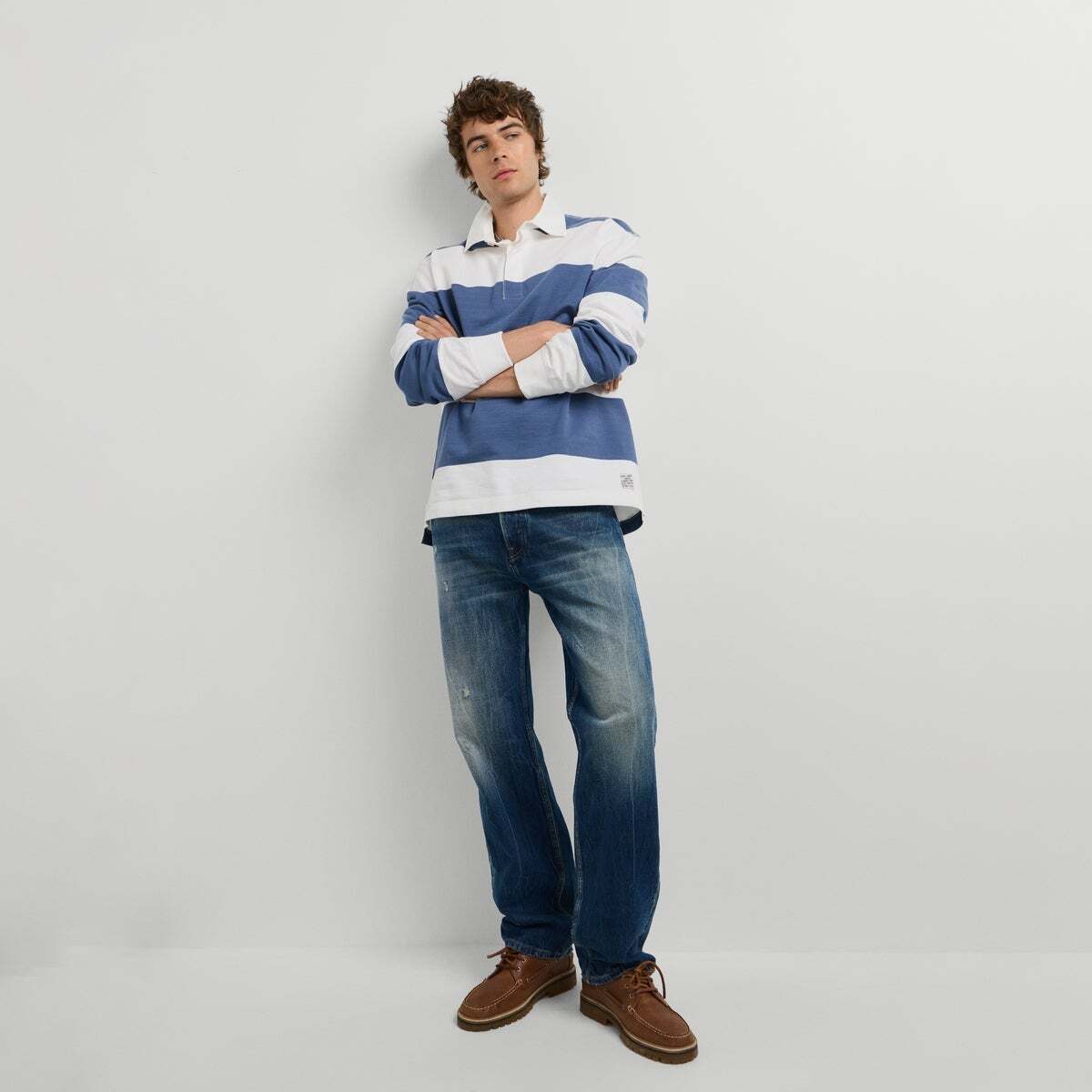 Bexley - Jean Coupe Décontractée, Taille Moyenne 13 rigide denim, PEPE JEANS