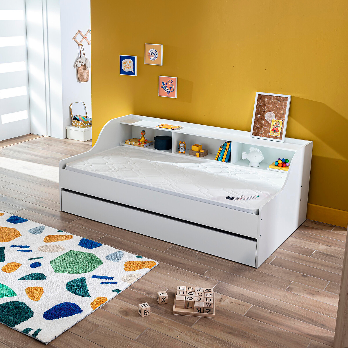 Matelas Bultex pour lits gigognes et superposés blanc, BULTEX