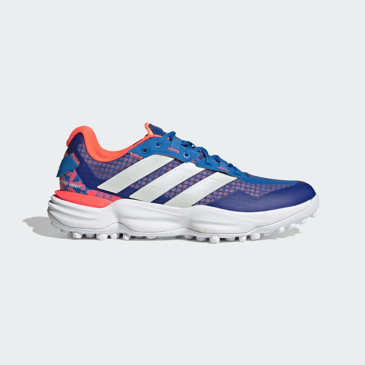 Chaussure De Hockey Sur Gazon Adipower Hockey 3 Chaussure De Hockey Sur Gazon Adipower Hockey 3 bright royal / zero metalic / cloud white, adidas Performance