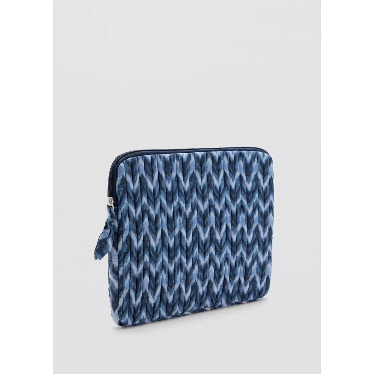 Housse pour ordinateur portable à imprimé tie-dye bleu, MANGO TEEN
