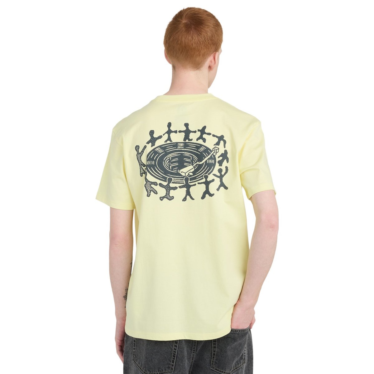 T-Shirt à manches courtes SPINNER jaune wax yellow, ELEMENT