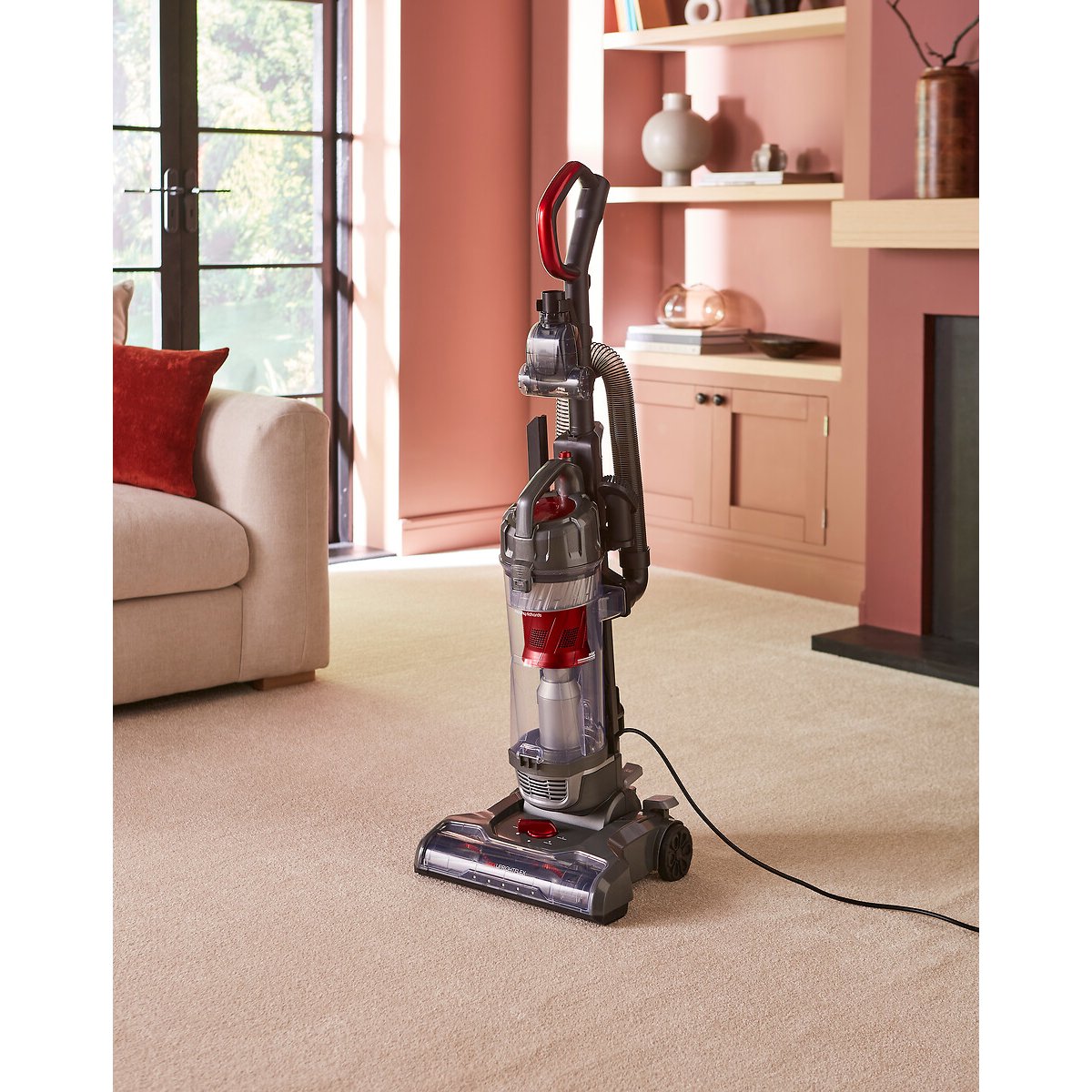 MRXUPRIGHTFLEX PowerLite Stretch Upright Vacuum - 711000 black, MORPHY RICHARDS