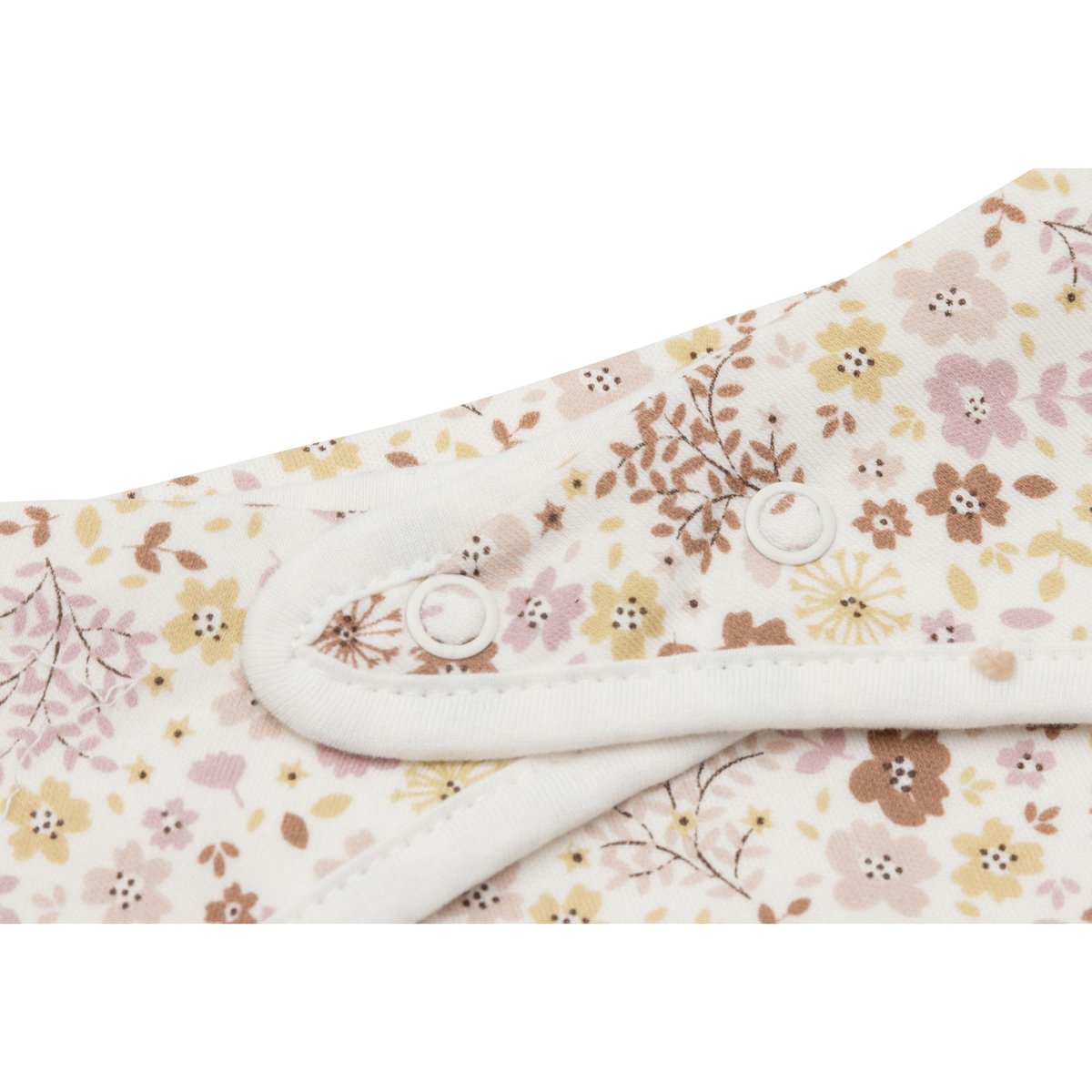 Lot de 2 bavoirs bandana Flower Fairies couleur unique, JOLLEIN