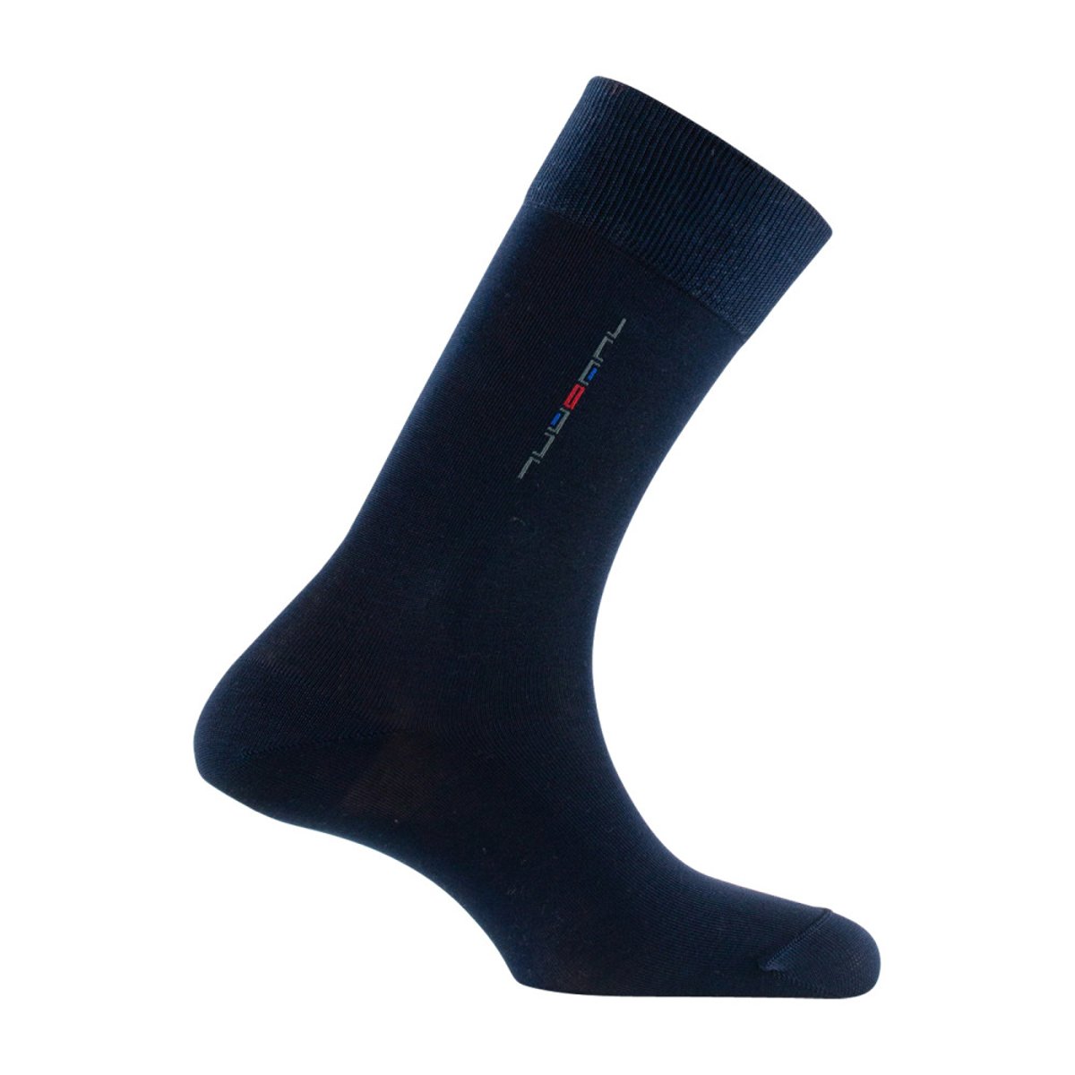 Lot de 2 paires de chaussettes fil d'écosse MADE IN FRANCE marine, KINDY