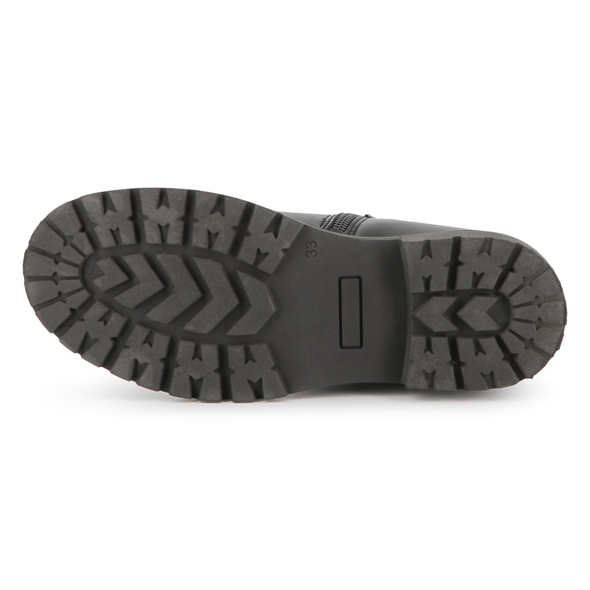 Bottes de motard en cuir de vache black, DKNY