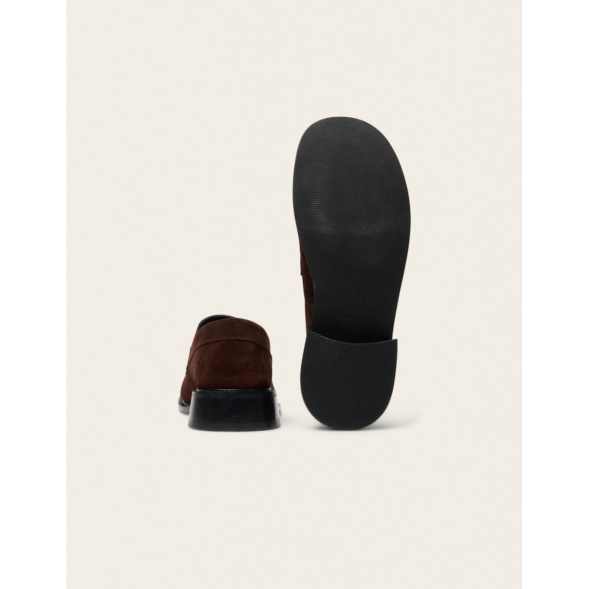 Mocassins AURI suède chocolat, ODAJE