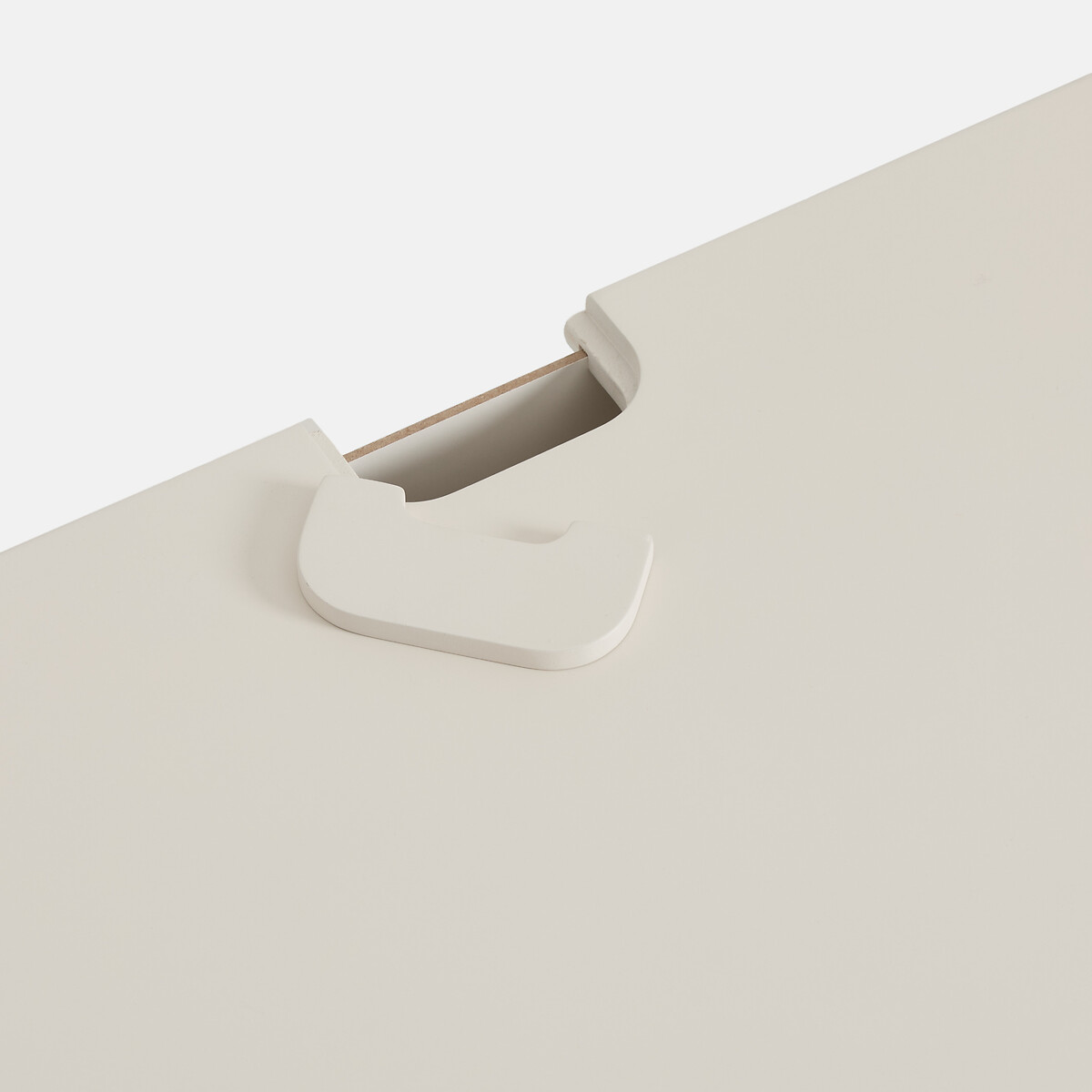 Meuble TV hifi laqué, 3 portes, largeur 170 cm, CESCO ecru, LA REDOUTE INTERIEURS